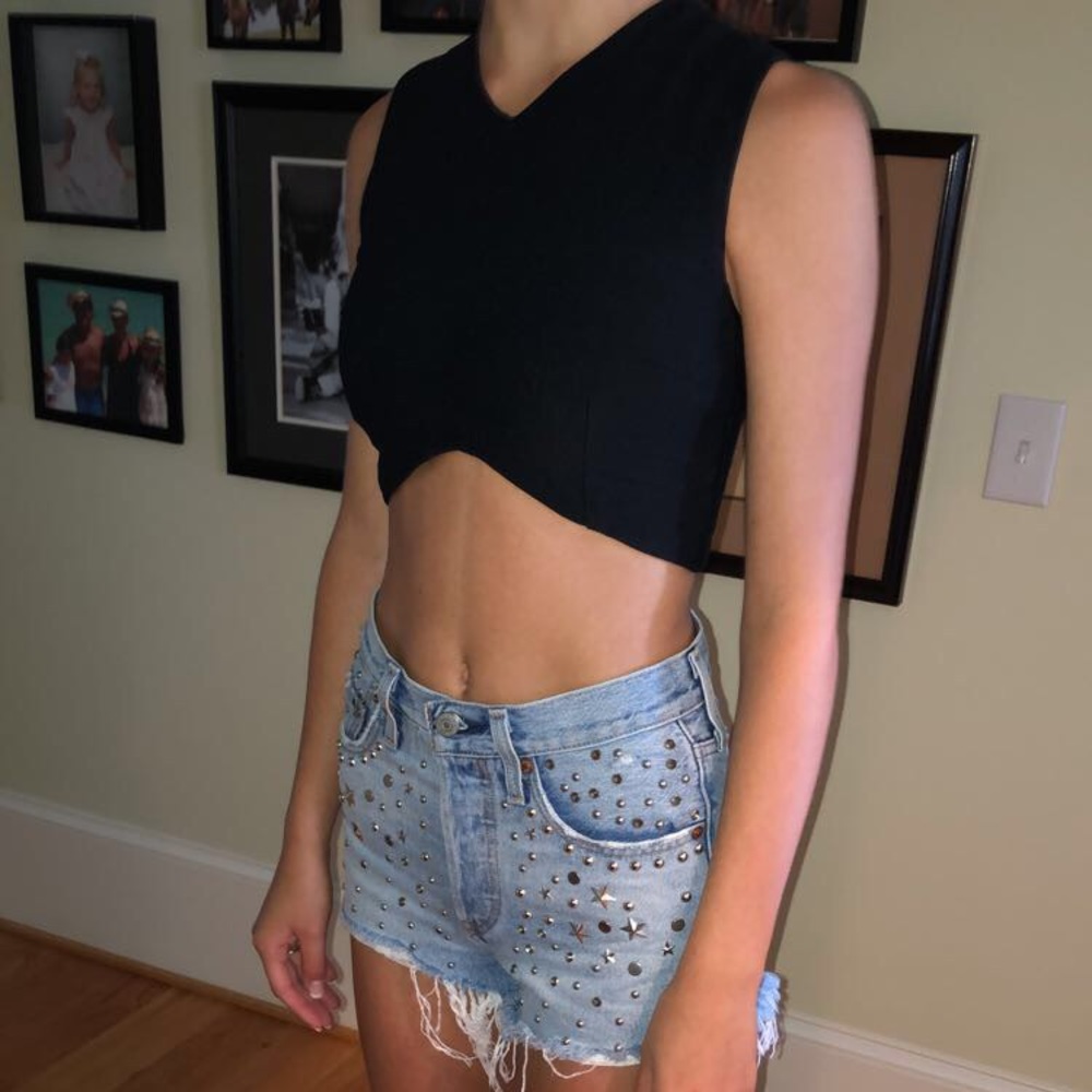 My Kim Crop Top Size Small